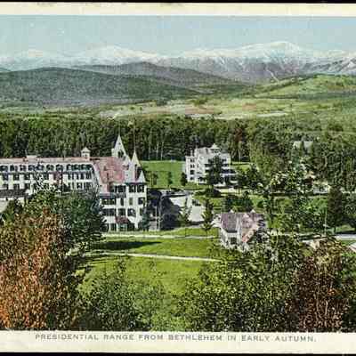 Presidential Range from Bethlehem in Early Autum