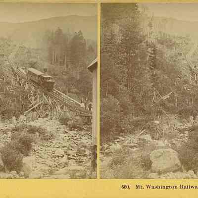 Mt Washington Railway from the Depo