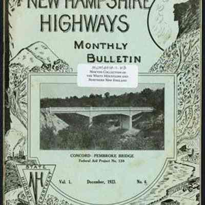 New Hampshire Highways Monthly Bulletin