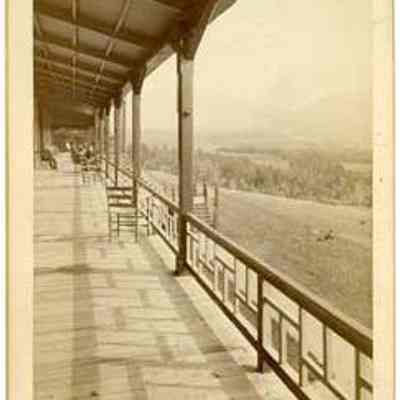 Front Porch, Forest Hills Hotel, Franconia Notch, NH