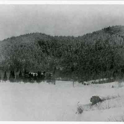 Lake Gloriette in Winter
