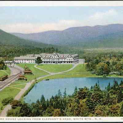 Crawford House Looking From Elephants Head, White Mts., N.H.