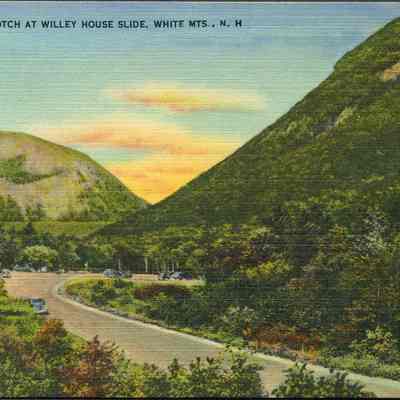 Crawford Notch at Willey House Slide, White Mts., N.H