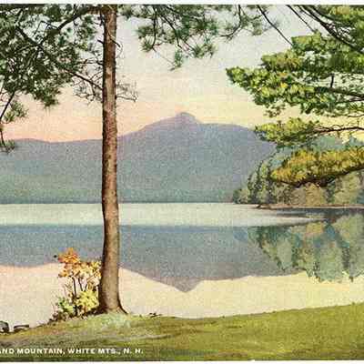 Chocorua Lake and Mountain, White Mts. N.H.