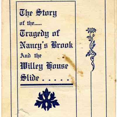 The Story of the Tragedy of Nancy's Brook and the Willey House Slide