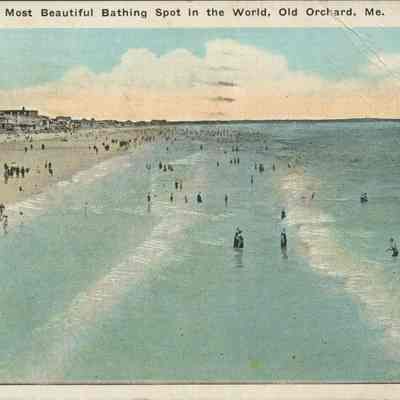 Most beautiful bathing spot in the world, Old Orchard ME