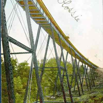 White Mts. N.H., Frankenstein Trestle