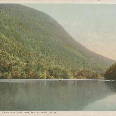 Profile Lake Franconia Notch White Mts NH