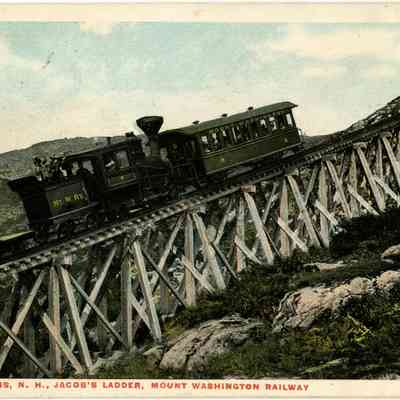 White Mountains, N.H., Jacob's Ladder, Mount Washington Railway