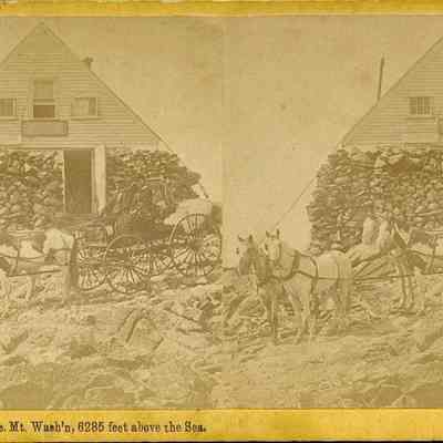 Tip-Top House, Mt. Wash'n 6285 feet above the Sea
