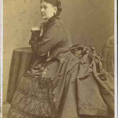 Woman Posed in Studio