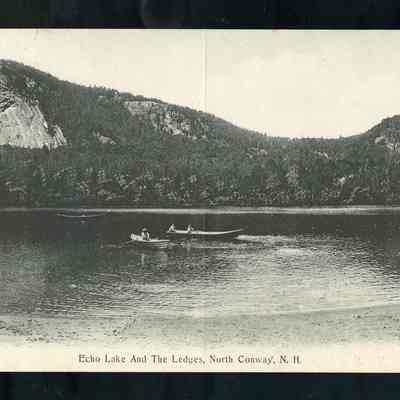 Echo Lake and the Ledges, North Conway, N.H.