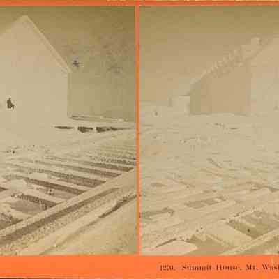 Summit House Mount Washington, Winter of 1870-71