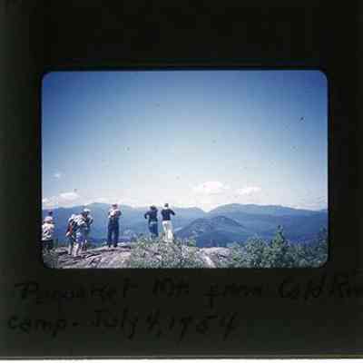 Pequaket Mt. From Cold River Camp