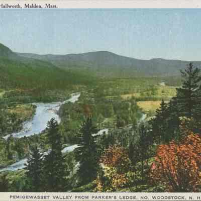 Pemigewasset Valley from Parker's Ledge No Woodstock NH