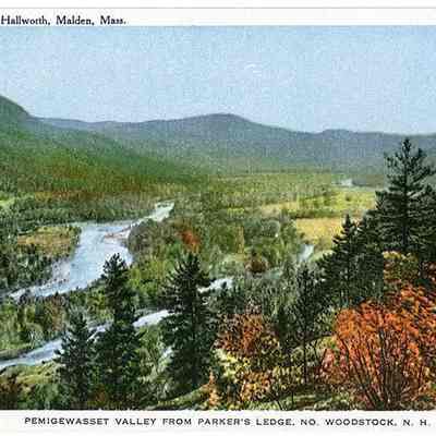 Pemigewasset Valley from Parker's Ledge, No. Woodstock, N.H.