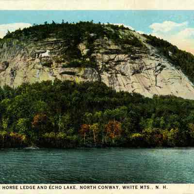 White Horse Ledge and Echo Lake, North Conway, White Mts., N. H.