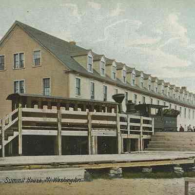 White Mts., N.H. Summit House, Mt. Washington