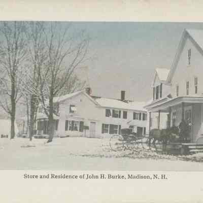 Store and Residence of John H. Burke, Madison NH