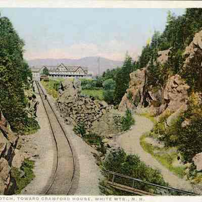 Gate of Notch, Toward Crawford House, White Mts., N.H.