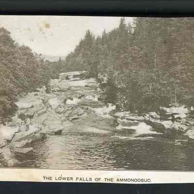 The Lower Falls of the Ammonoosuc