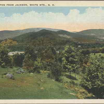 Mount Washington from Jackson, White Mts NH