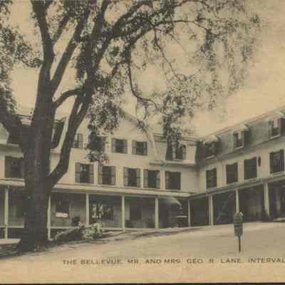 The Bellevue, Mr. and Mrs. Geo R. Lane Intervale NH