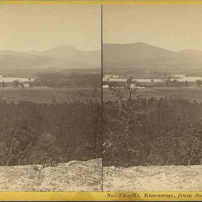 Mt Kiarsarge [Kearsarge] from Jockey Cap, Fryeburg ME