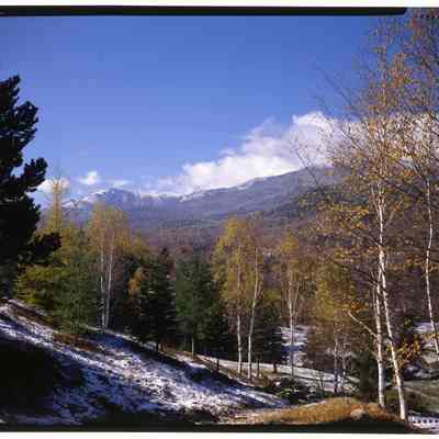 First Snow Pinkham Notch, NH