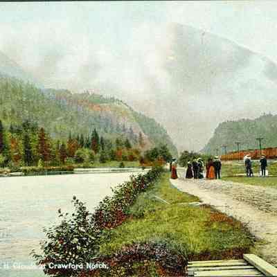 White Mts., N.H. Clouds at Crawford Notch.