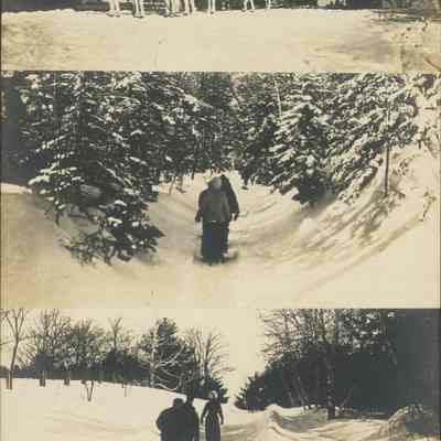 With Bassett at The Bellevue, Intervale, N.H.