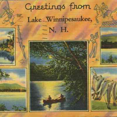 Greetings from Lake Winnipesaukee, N.H.