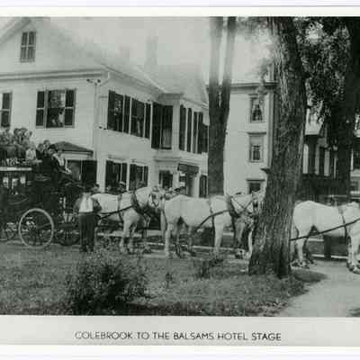 Colebrook to the Balsams Hotel Stage