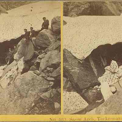 Snow Arch, Tuckerman's Ravine.