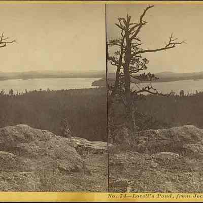 Lovell's Pond from Jockey Cap Fryeburg ME