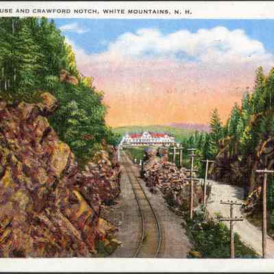 Crawford House and Crawford Notch, White Mountains, N.H.