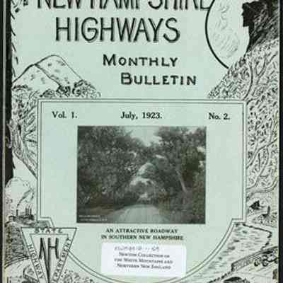 New Hampshire Highways Monthly Bulletin