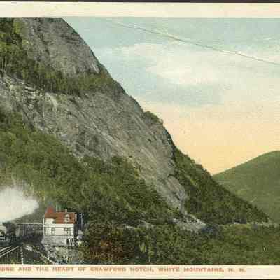 Willey Brook Bride and the Heart of Crawford Notch, White Mountains, N.H.