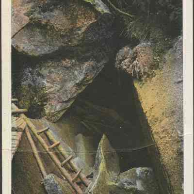 Entrance to the Center of the Earth, Lost River; White Mts., NH