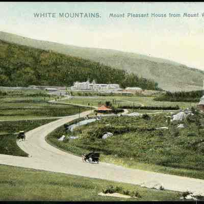 WHITE MOUNTAINS. Mount Pleasant House from Mount Washington Hotel