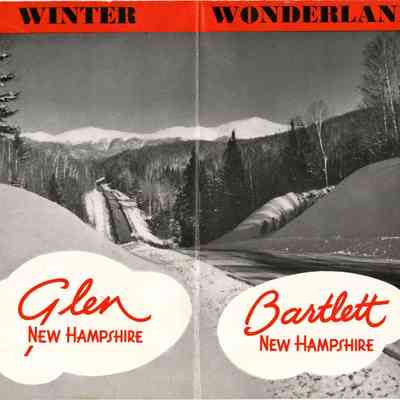 Summer Playground / Winter Wonderland Glen and Bartlett, New Hampshire
