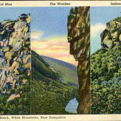 Franconia Notch, White Mountains, New Hampshire