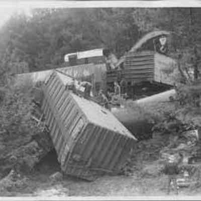 Boxcars off Tracks