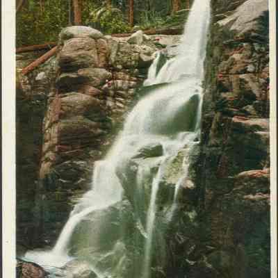 Cascade in Flume, White Mountains, N.H.