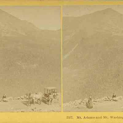 Mount Adams and Mount Washington Carriage Road.