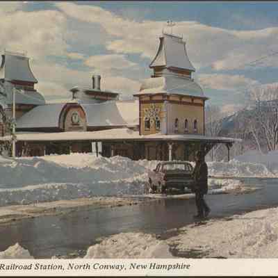 North Conway Railroad Station, North Conway, New Hampshire