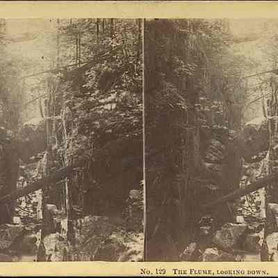 The Flume, looking down.