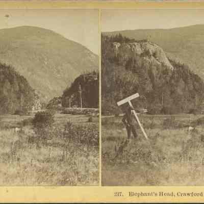 Elephants Head, Crawford Notch, White Mts.