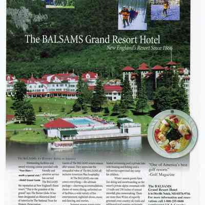 The BALSAMS Grand Resort Hotel