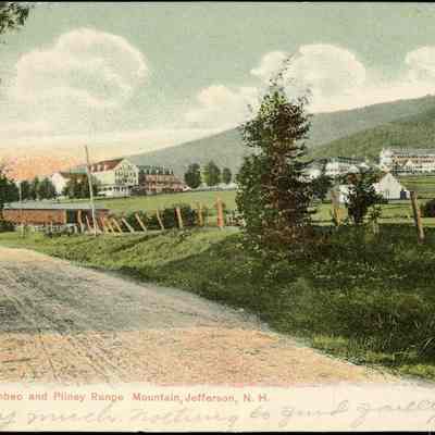 The Waumbec and Pliney Range Mountain, Jefferson, N.H.
